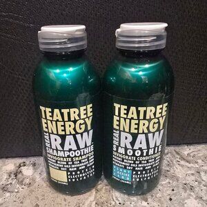 Real Raw Teatree Energy Shampoothie Invigorate Shampoo Conditioner